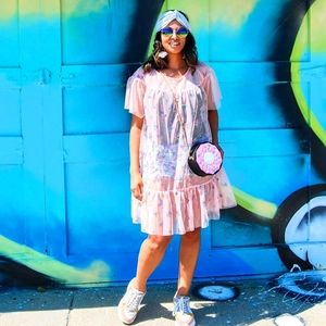 Perfect laying mesh dress